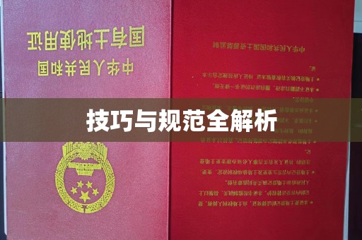 哈尔滨技巧与规范全解析