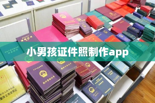 哈尔滨小男孩证件照制作app
