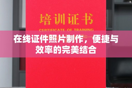 哈尔滨在线证件照片制作，便捷与效率的完美结合