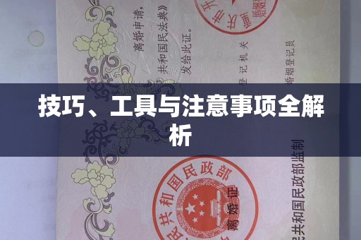 哈尔滨技巧、工具与注意事项全解析