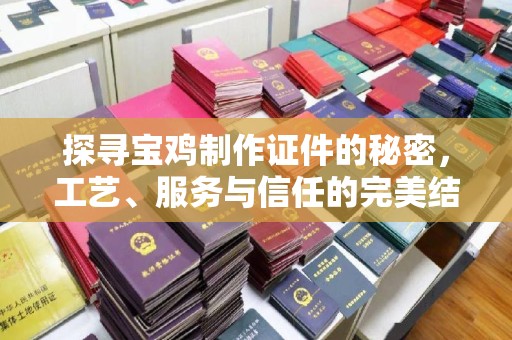 哈尔滨探寻宝鸡制作证件的秘密，工艺、服务与信任的完美结合