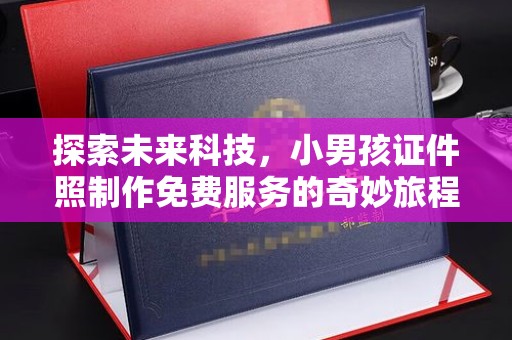 哈尔滨探索未来科技，小男孩证件照制作免费服务的奇妙旅程