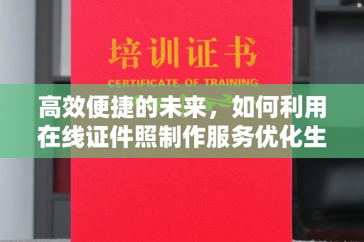 哈尔滨高效便捷的未来，如何利用在线证件照制作服务优化生活