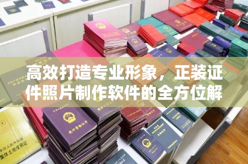 哈尔滨高效打造专业形象，正装证件照片制作软件的全方位解析