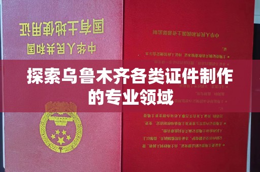 哈尔滨探索乌鲁木齐各类证件制作的专业领域