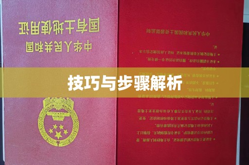 哈尔滨技巧与步骤解析