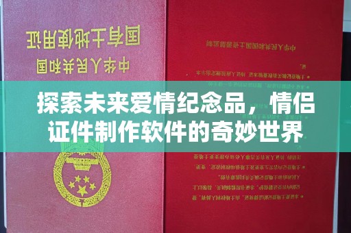 哈尔滨探索未来爱情纪念品，情侣证件制作软件的奇妙世界