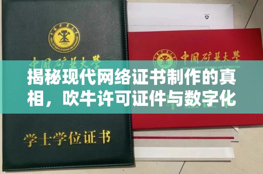 哈尔滨揭秘现代网络证书制作的真相，吹牛许可证件与数字化时代的信任危机