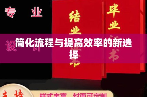 哈尔滨简化流程与提高效率的新选择