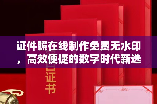 哈尔滨证件照在线制作免费无水印，高效便捷的数字时代新选择